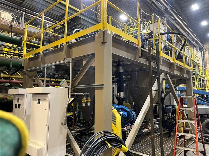 An HPSA unit installed at a phosphate processing operation